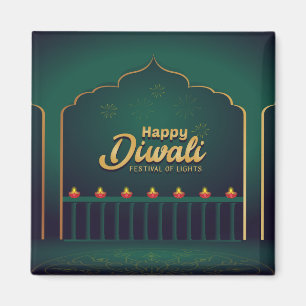 Lycklig Diwali Magnet