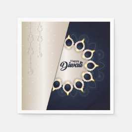 Lycklig Diwali Napkins Pappersservett