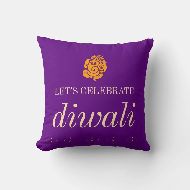 LYCKLIG DIWALI PARTY KUDDE (Framsida)