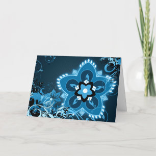 lycklig diwalihög-fi rangoli kort