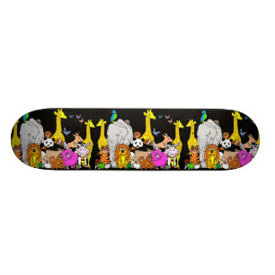 Lycklig-djur Skateboard Bräda 19,5 Cm