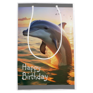 Lycklig Dolphin Gift Bag