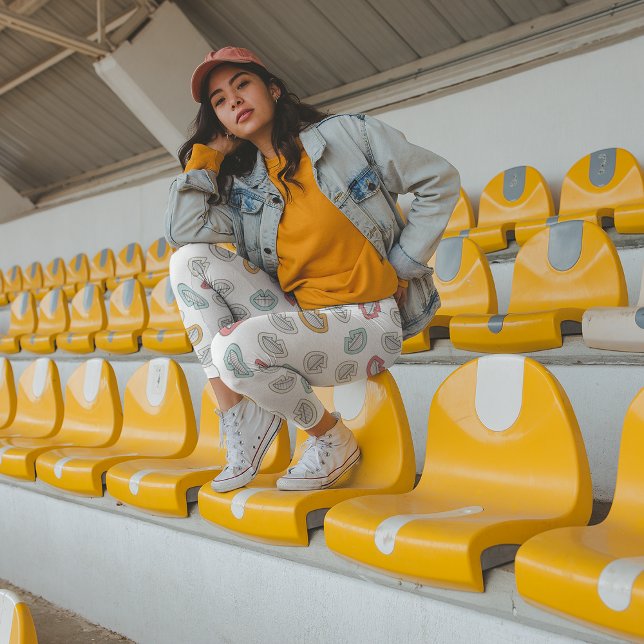 Lycklig Doodle Laugh Leggings (Skapare uppladdad)