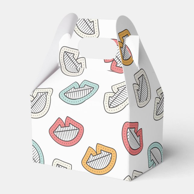 Lycklig Doodle Laugh Presentaskar (Framsidan Sidan)