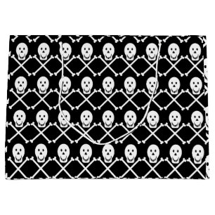 lycklig-döskallar korsbenspåse med presentsäck