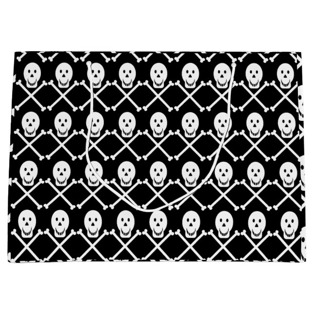 lycklig-döskallar korsbenspåse med presentsäck (Framsidan)