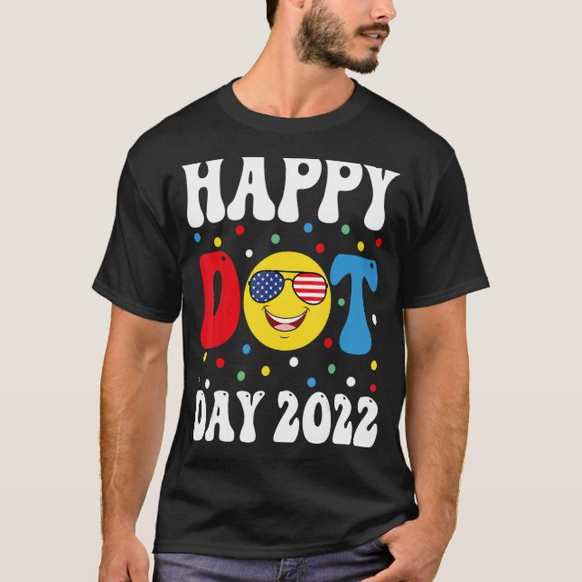 Lycklig Dot Day 2022 Internationell, prick Dag Kid T Shirt (Framsida)