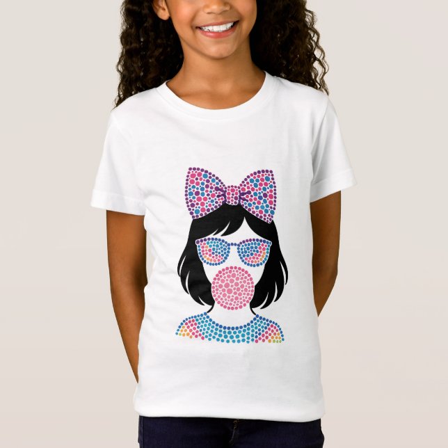 Lycklig Dot Day Firande T Shirt (Framsida)