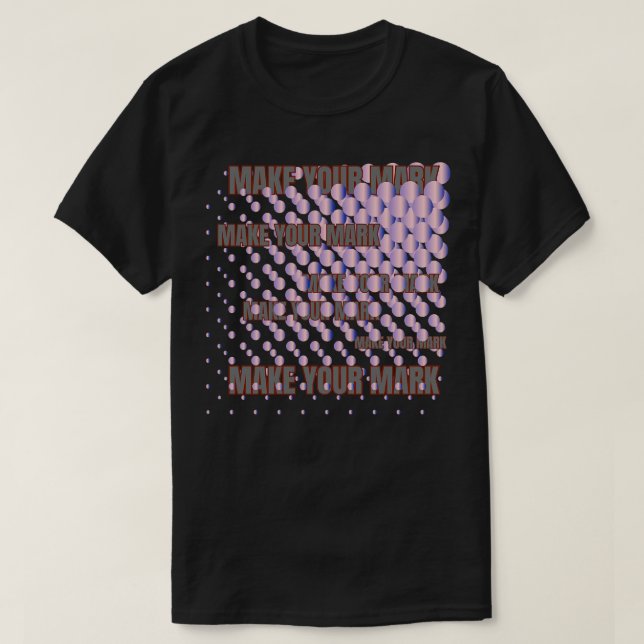Lycklig Dot Dot 2 T Shirt (Design framsida)