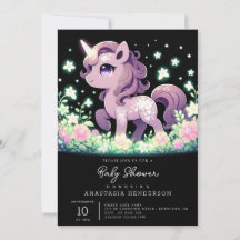 Lycklig Dreamy Unicorn Baby Shower