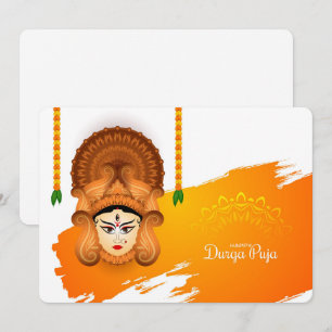 Lycklig Durga Puja Julkort