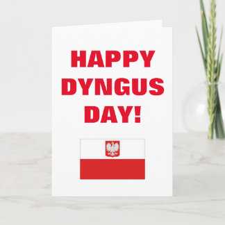 LYCKLIG DYNGUS DAY KORT