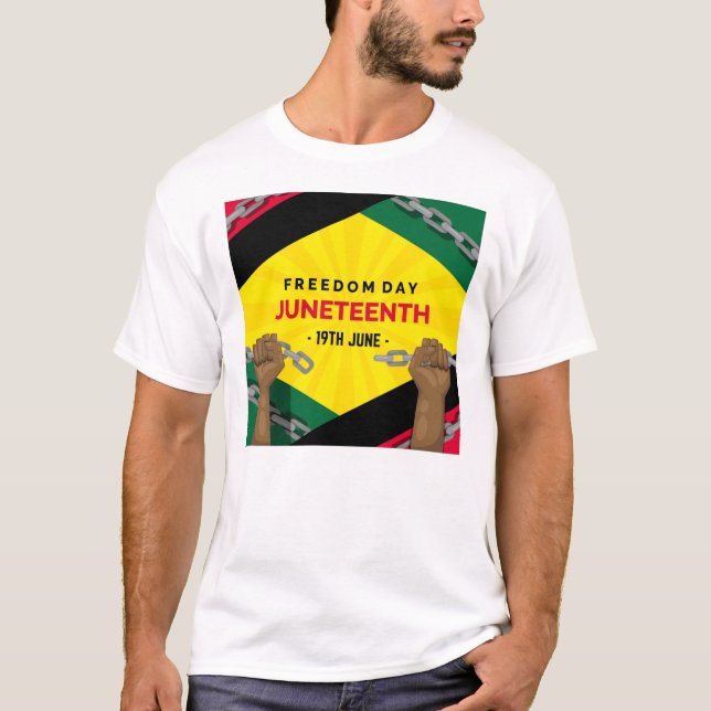 lycklig:e frihetsdagen t shirt (Framsida)