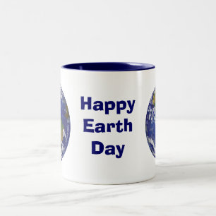 Lycklig Earth Day Eart Art Mugg