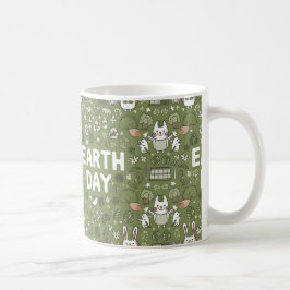 Lycklig Earth Day Gift Kaffemugg