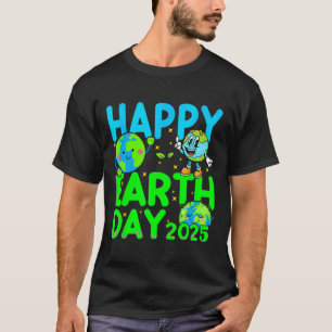 Lycklig Earth Day Shirt Cute Earth Day 2025 Manar T