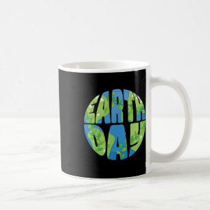 Lycklig Earth Day Shirt Cute Earth Day Manar Women Kaffemugg