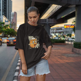 Lycklig Egg Kawaii T Shirt