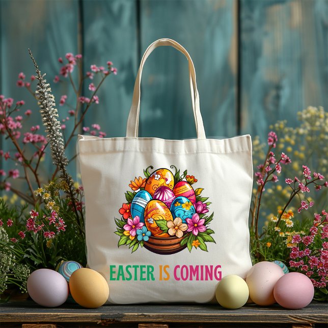Lycklig Eggster - Påskägg Hunt Tygkasse (Skapare uppladdad)