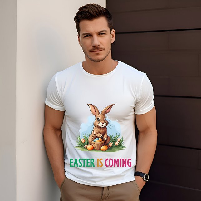 Lycklig Eggster - Påskhare T Shirt (Skapare uppladdad)