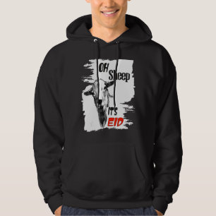 Lycklig Eid Adha Mubarak Coola Islamic Oh Sheep De Hoodie