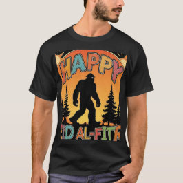 Lycklig Eid Al Fitr Bigfoot Sunset Manar TShirt T Shirt