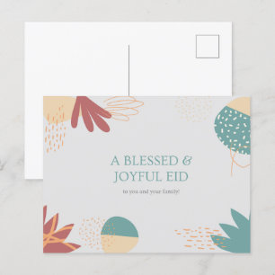 Lycklig Eid Al Mubarak Islamic Postcards Vykort