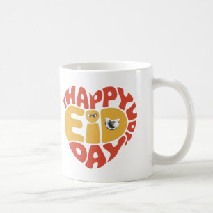 Lycklig Eid Day Kaffemugg