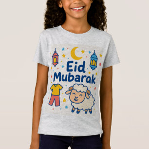 Lycklig Eid i Stil - En formgivning som återspegla T Shirt