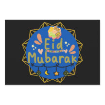 Lycklig eid Mubarak eid al fitr