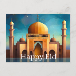 Lycklig Eid Vykort