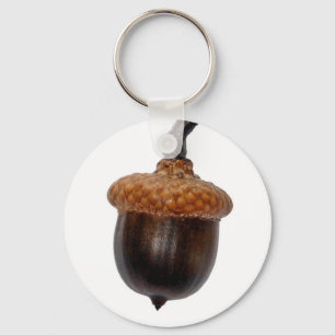 Lycklig ekollonkeychain nyckelring