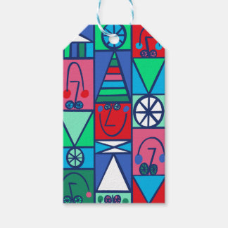 Lycklig Elves Gift Märkres Presentetikett