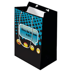 LYCKLIG EMOJI Pub Bat mitzvah Gift Bag