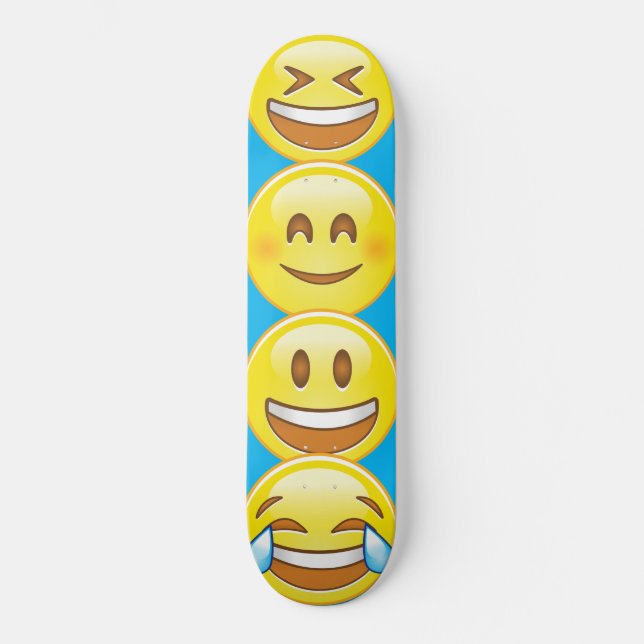 Lycklig Emoji Skateboard (Framsida)