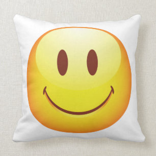 Lycklig Emoticon Kudde
