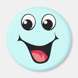 Lycklig Emoticon Magnet