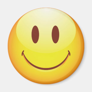 Lycklig Emoticon Magnet