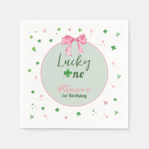 Lycklig En St Patrick Flicka Födelsedag Pappersservett