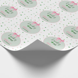 Lycklig En St Patrick Flicka Födelsedag Presentpapper
