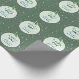Lycklig en St Patrick pojke födelsedag Presentpapper