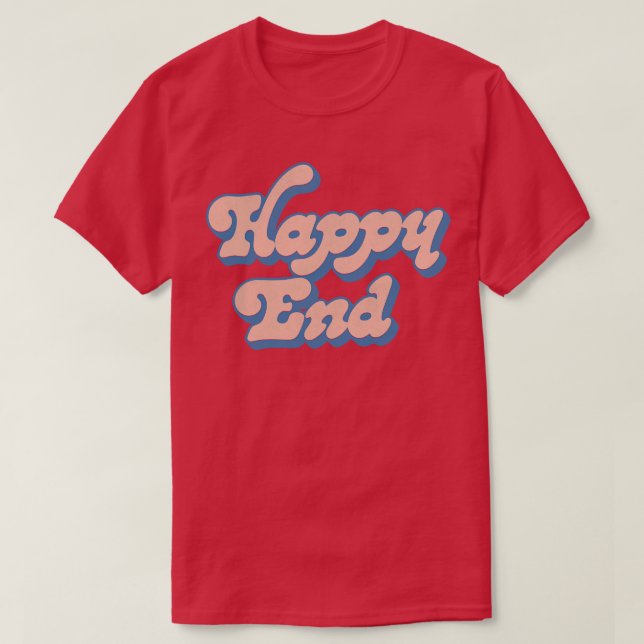 Lycklig End T Shirt (Design framsida)