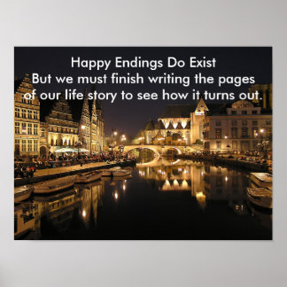 Lycklig Endings Poster