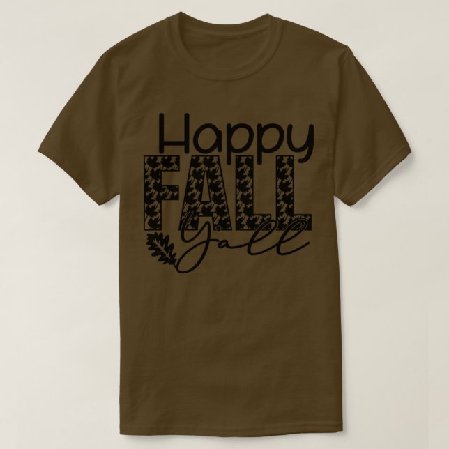 Lycklig fall 22 t shirt (Design framsida)