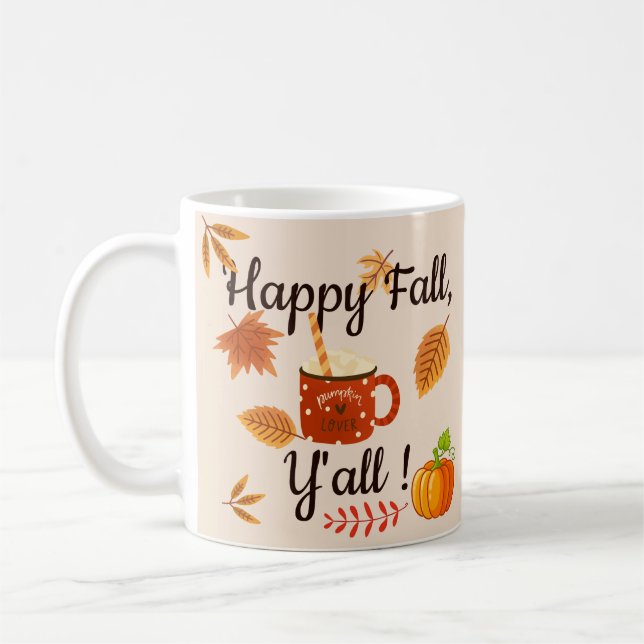 Lycklig Fall, allihop! Kaffemugg (Vänster)