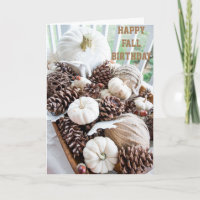 LYCKLIG "FALL BIRTHDAY" SOM DIN ÅLDER "RISES"
