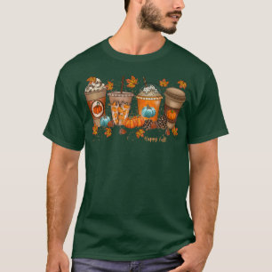 Lycklig Fall Coffee T Shirt