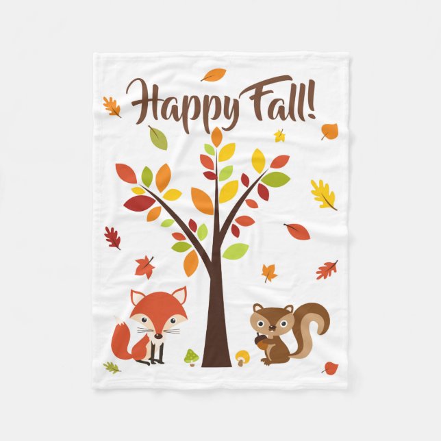 LYCKLIG FALL! FLEECEFILT (Framsidan)