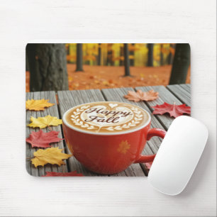 Lycklig Fall Red Coffee Kopp Musmatta