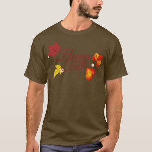 Lycklig Fall T Shirt